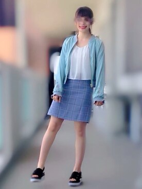 リーナさん(レディース・158cm)の夏コーディネート