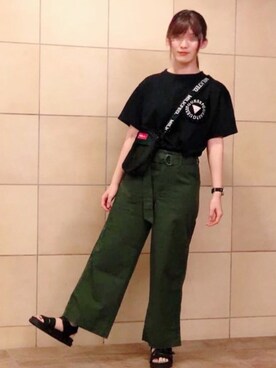 リーナさん（レディース・158cm）の夏コーディネート