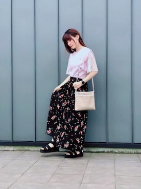 リーナさん（レディース・157cm）の夏コーディネート