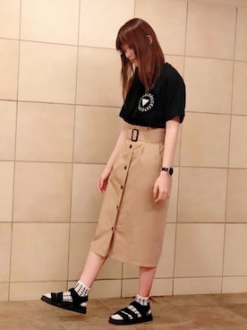 リーナさん（レディース・157cm）の夏コーディネート