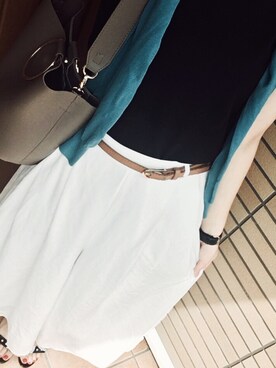 「プチプラミックス」｜Chamiさん（レディース・162cm）の夏コーディネート