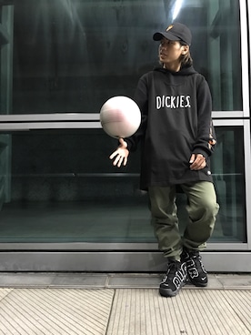「TAIPEI」｜「アイテム（その他）」を使った、ChiuKuiさん（メンズ・168cm）の冬コーディネート