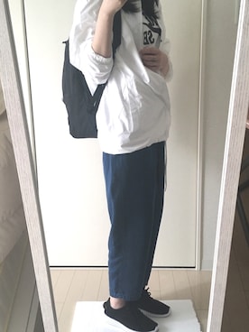 「nike sb 」｜「アイテム（ブルゾン）」を使った、ミロクさん（レディース・162cm）の春コーディネート