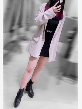 「ENVYM（アンビー）のアイテム（ジャケット/アウター）」を使った、yyyさん（レディース・155cm）の春コーディネート