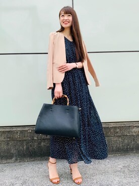 「ONE-PIECE」｜kawamura_sさん（レディース・164cm）の夏コーディネート