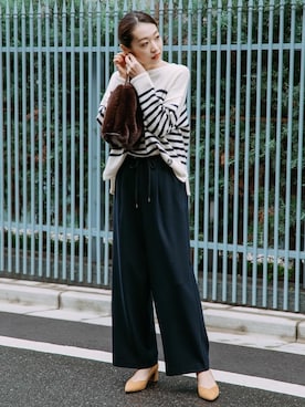 「ORCIVAL（オーシバル）のアイテム」を使った、kawamura_sさん（レディース・164cm）の秋コーディネート