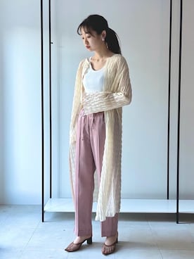 Emmel Refines エメルリファインズ の Emmel Refines 手洗可能 Em Hw シャーリング 2way ワンピース ワンピース Wear