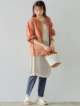 kawamura_sさん（レディース・164cm）の春コーディネート