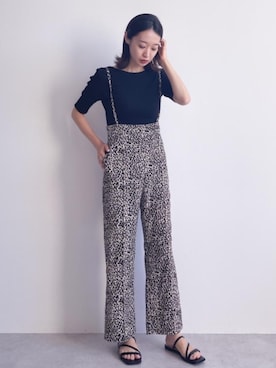 「green label relaxing（グリーンレーベルリラクシング）の◆CFC スライダー フィット サンダル（サンダル）」を使った、kawamura_sさん（レディース・164cm）の夏コーディネート