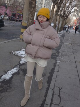 「PULL&BEAR（プルアンドベア）のアイテム（帽子）」を使った、sHIyUさん（レディース・162cm）の春コーディネート