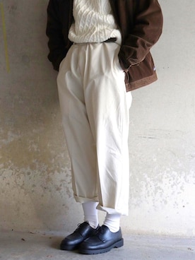 「アイテム（ブルゾン）」を使った、こんすけさん（メンズ・172cm・10代）の冬コーディネート