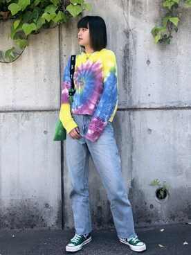 平野萌さん（レディース・166cm）の春コーディネート