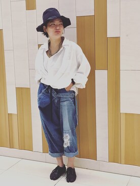 「Ventriloquist（ヴェントリロクイスト）のアイテム」を使った、J's by A-double さん（メンズ・154cm）の夏コーディネート