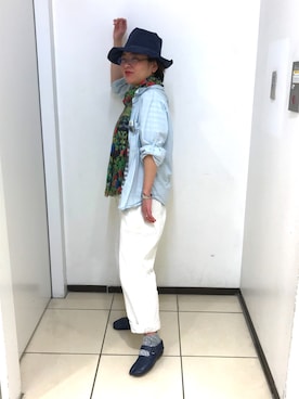 「Ventriloquist（ヴェントリロクイスト）のアイテム」を使った、J's by A-double さん（レディース・154cm）の夏コーディネート