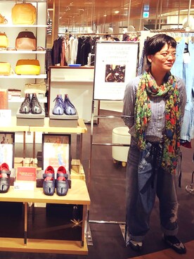 「Ventriloquist（ヴェントリロクイスト）のアイテム」を使った、J's by A-double さん（レディース・154cm）の秋コーディネート