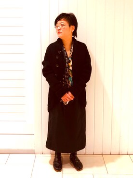 「Ventriloquist（ヴェントリロクイスト）のアイテム」を使った、J's by A-double さん（レディース・153cm）の冬コーディネート