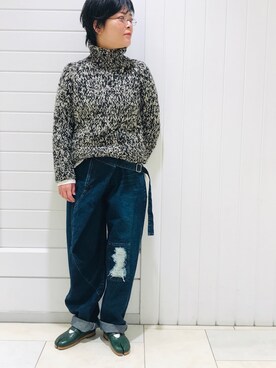 「Ventriloquist（ヴェントリロクイスト）のアイテム」を使った、J's by A-double さん（レディース・153cm）の冬コーディネート