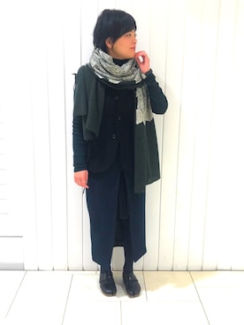「Ventriloquist（ヴェントリロクイスト）のアイテム」を使った、J's by A-double さん（レディース・153cm）の冬コーディネート
