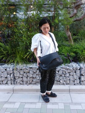 「Ventriloquist（ヴェントリロクイスト）のアイテム」を使った、J's by A-double さん（レディース・154cm）の春コーディネート