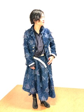 「Ventriloquist（ヴェントリロクイスト）のアイテム」を使った、J's by A-double さん（レディース・154cm）の冬コーディネート