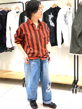 「Ventriloquist（ヴェントリロクイスト）のアイテム」を使った、J's by A-double さん（レディース・154cm）の冬コーディネート