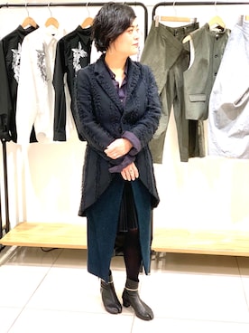 「Ventriloquist（ヴェントリロクイスト）のアイテム」を使った、J's by A-double さん（レディース・154cm）の冬コーディネート