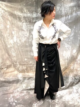 「Ventriloquist（ヴェントリロクイスト）のアイテム」を使った、J's by A-double さん（レディース・154cm）の冬コーディネート