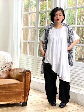 「Ventriloquist（ヴェントリロクイスト）のアイテム」を使った、J's by A-double さん（レディース・154cm）の春コーディネート