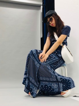「おちびさん」｜「アイテム（その他）」を使った、Ｍ Ｏ Ｅ Ｋ Ｏさん（レディース・150cm）の春コーディネート