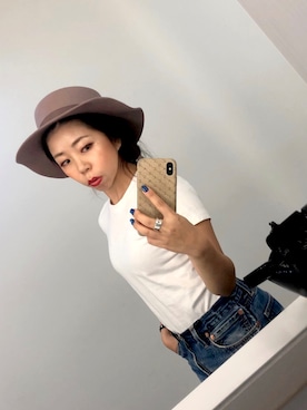 「Re Done（リダン）のアイテム」を使った、Ｍ Ｏ Ｅ Ｋ Ｏさん（レディース・150cm）の秋コーディネート