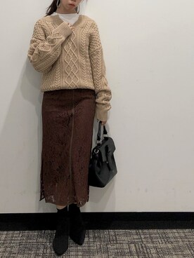 Ｍ Ｏ Ｅ Ｋ Ｏさん（レディース・150cm）の秋コーディネート