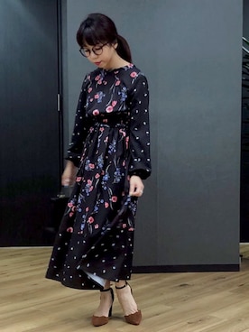 M O E K Oさん(レディース・150cm)の冬コーディネート