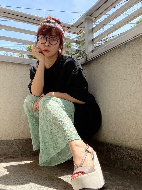 ｍ ｏ ｅ ｋ ｏ Andemiu 本社 Andemiuのパンツを使ったコーディネート Wear