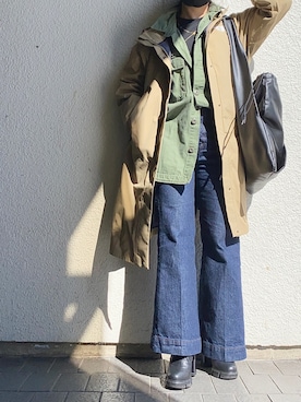 「PRADA（プラダ）のアイテム」を使った、Ｍ Ｏ Ｅ Ｋ Ｏさん（レディース・150cm）の冬コーディネート
