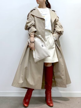 「BEVINI（べヴィニ）のアイテム」を使った、Ｍ Ｏ Ｅ Ｋ Ｏさん（レディース・150cm）の春コーディネート