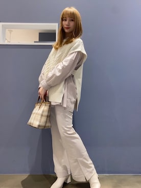 sayoさん（レディース・160cm）の冬コーディネート