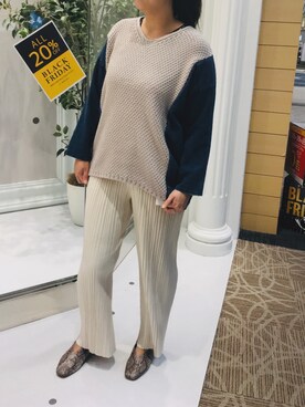 「boujeloud」｜Yumi Ishiharaさん（レディース・168cm）の秋コーディネート