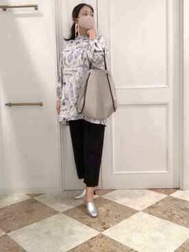 Yumi Ishiharaさん（レディース・170cm）の春コーディネート