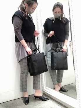「レイアード」｜Yumi Ishiharaさん（レディース・170cm）の春コーディネート