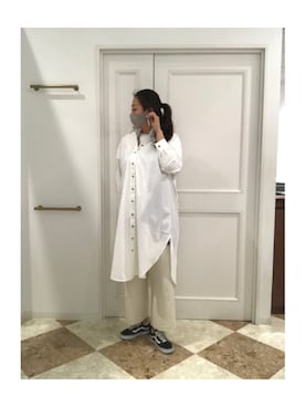 Yumi Ishiharaさん(レディース・170cm)の春コーディネート