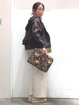 「バックフレア」｜Yumi Ishiharaさん（レディース・170cm）の春コーディネート
