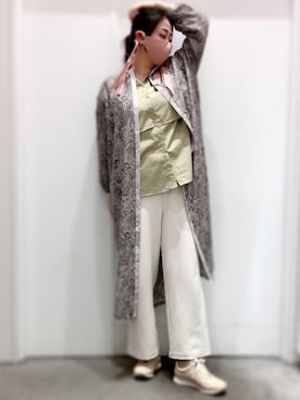 Yumi Ishiharaさん（レディース・170cm）の春コーディネート