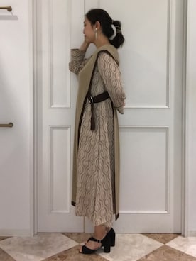 Yumi Ishiharaさん（レディース・170cm）の春コーディネート