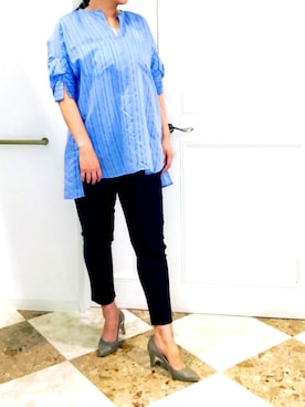 Yumi Ishiharaさん（レディース・170cm）の夏コーディネート