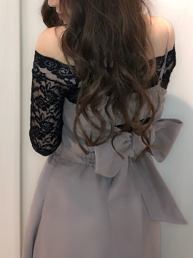 「トレンチワンピース」｜rinaさん（レディース・158cm）の冬コーディネート