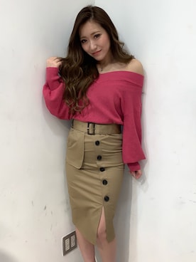 rinaさん（レディース・158cm）の冬コーディネート