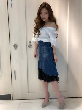 rinaさん（レディース・158cm）の春コーディネート