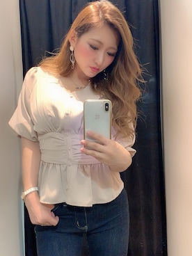 rinaさん（レディース・158cm）の夏コーディネート