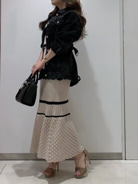 rinaさん（レディース・158cm）の春コーディネート