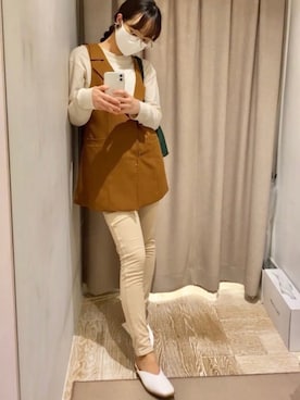 「アメリビンテージ(Ameri VINTAGE)」｜kyonさん（レディース・164cm）の春コーディネート